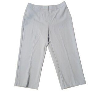 Chico's Pale Blue Dressy Capri Pants Size M